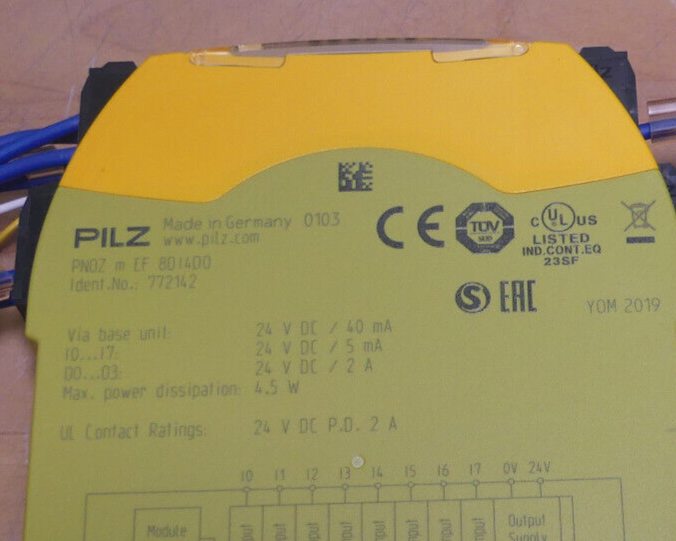 PILZ  pnoz m ef 8d14d0   pnozmef8d14d0 772142