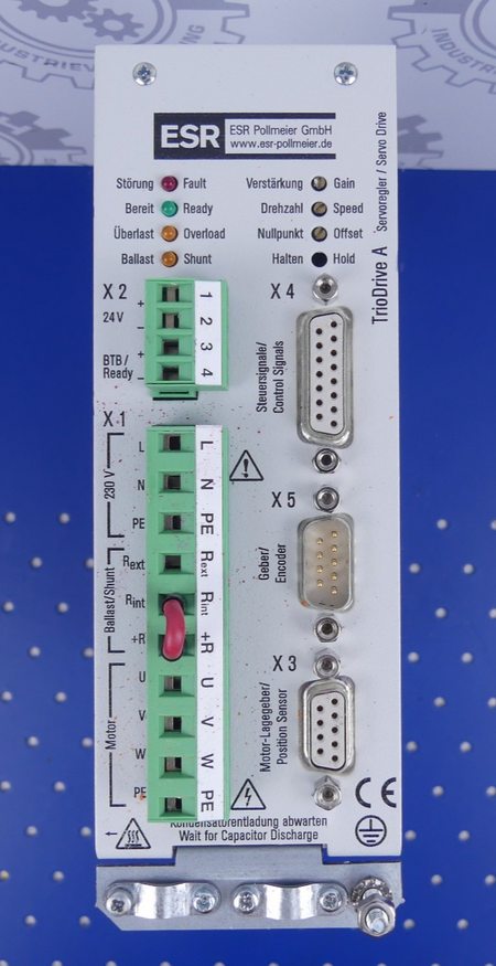 ESR AC Servoregler Trio Drive A 6651.3701 - K5-Z0-G1-F0-S9