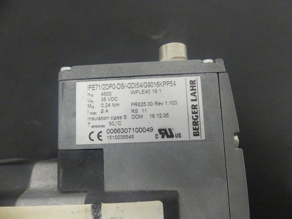 Bergher Lahr IFE71/2DP0-DS/-QDI54/G9016KPP54