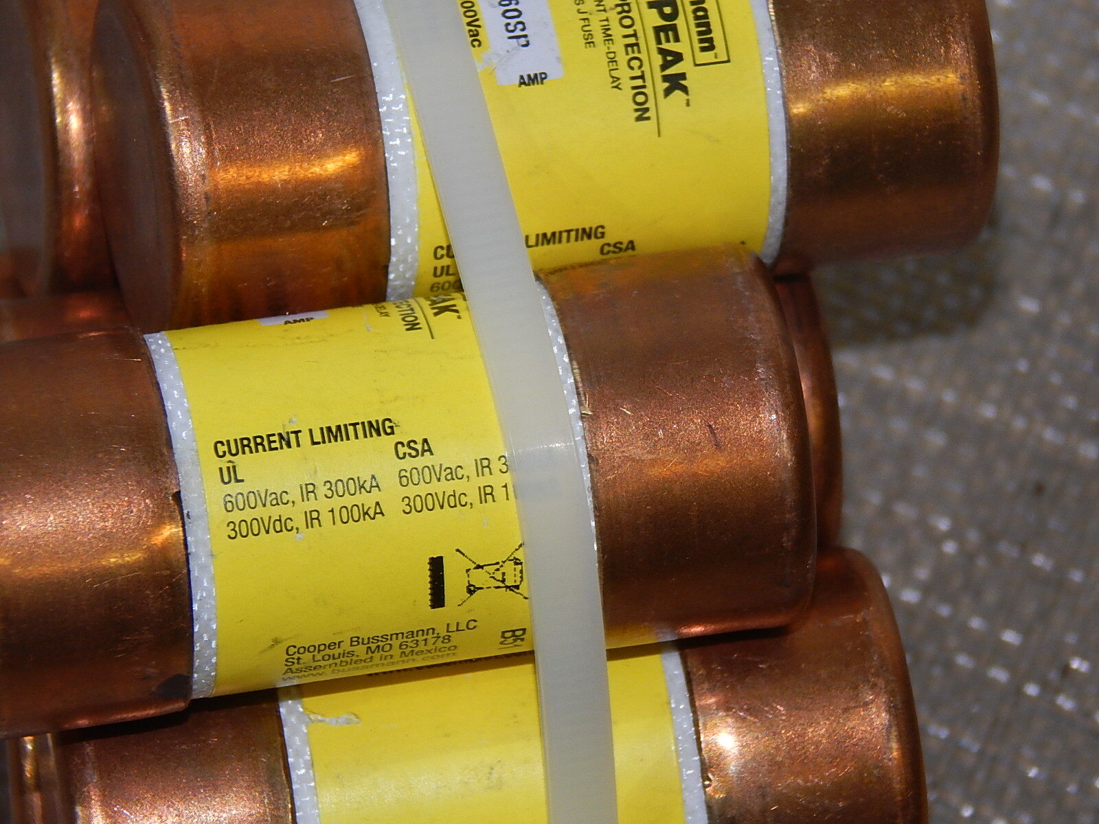  7x Bussmann Low-Peak Sicherung / Fuse   LPJ-60SP  