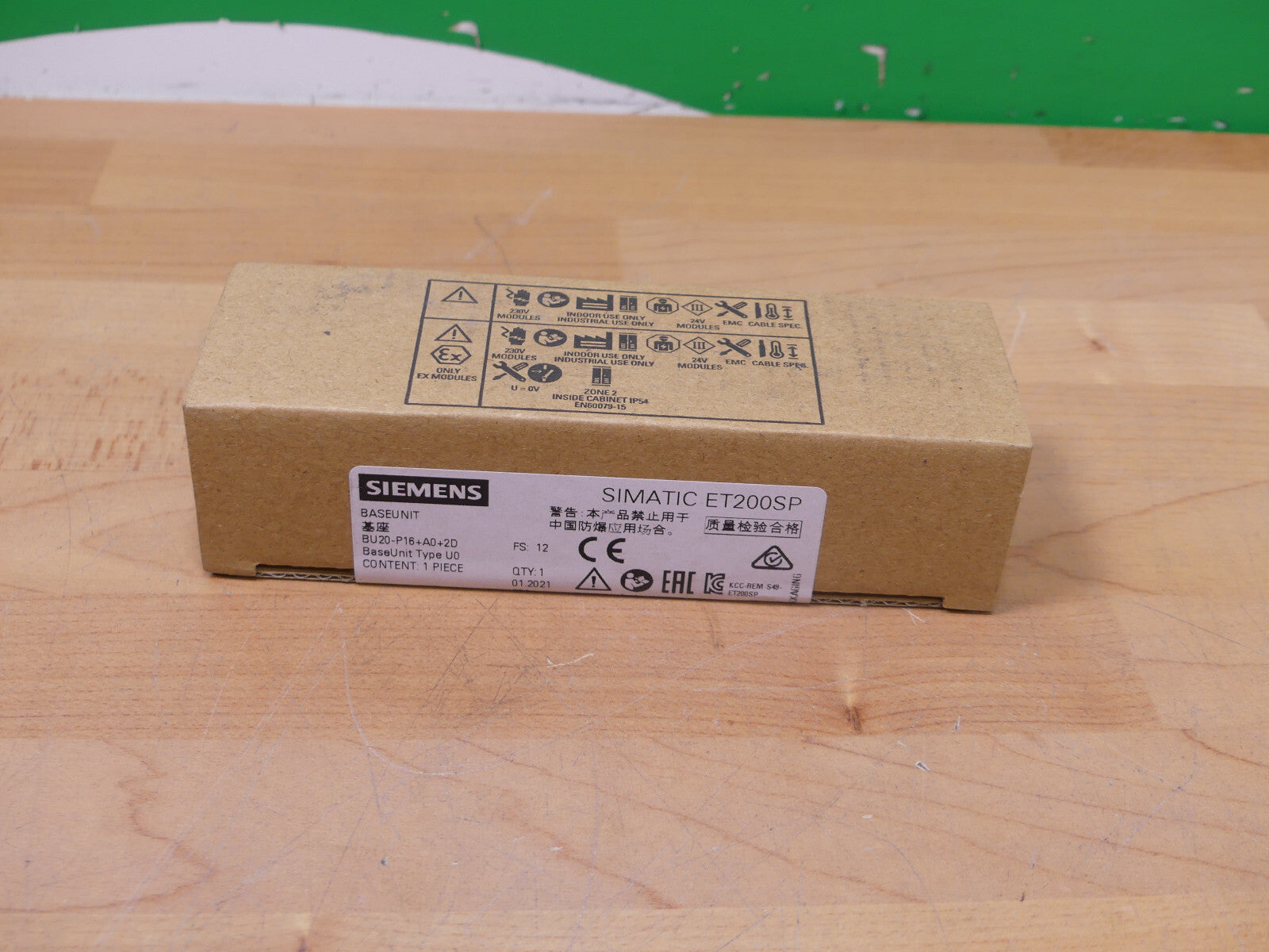 Siemens Simatic S7 6ES7 193-6BP00-0DU0 ET200SP