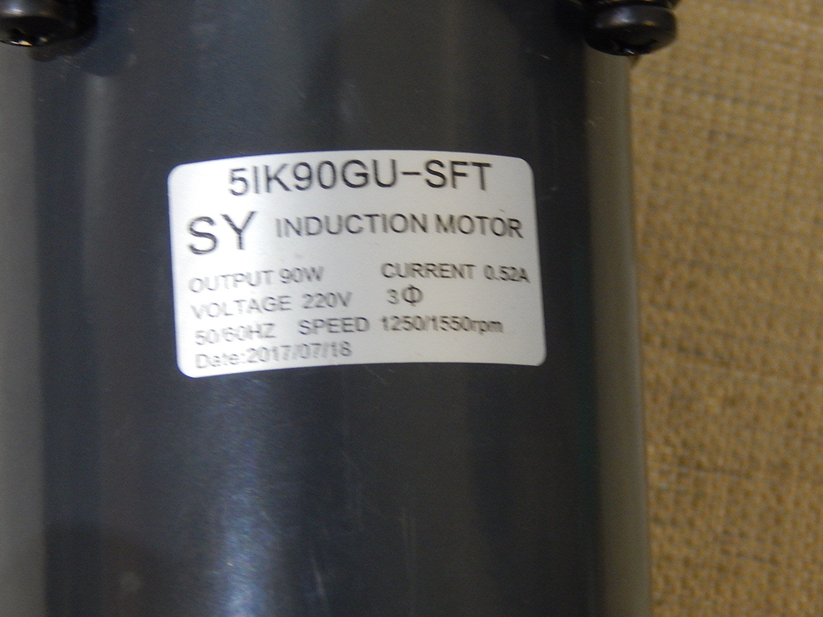Oriental Motor 5IK90GU-SFT   INDUCTION MOTOR +Getriebe 5GU 7.5K 