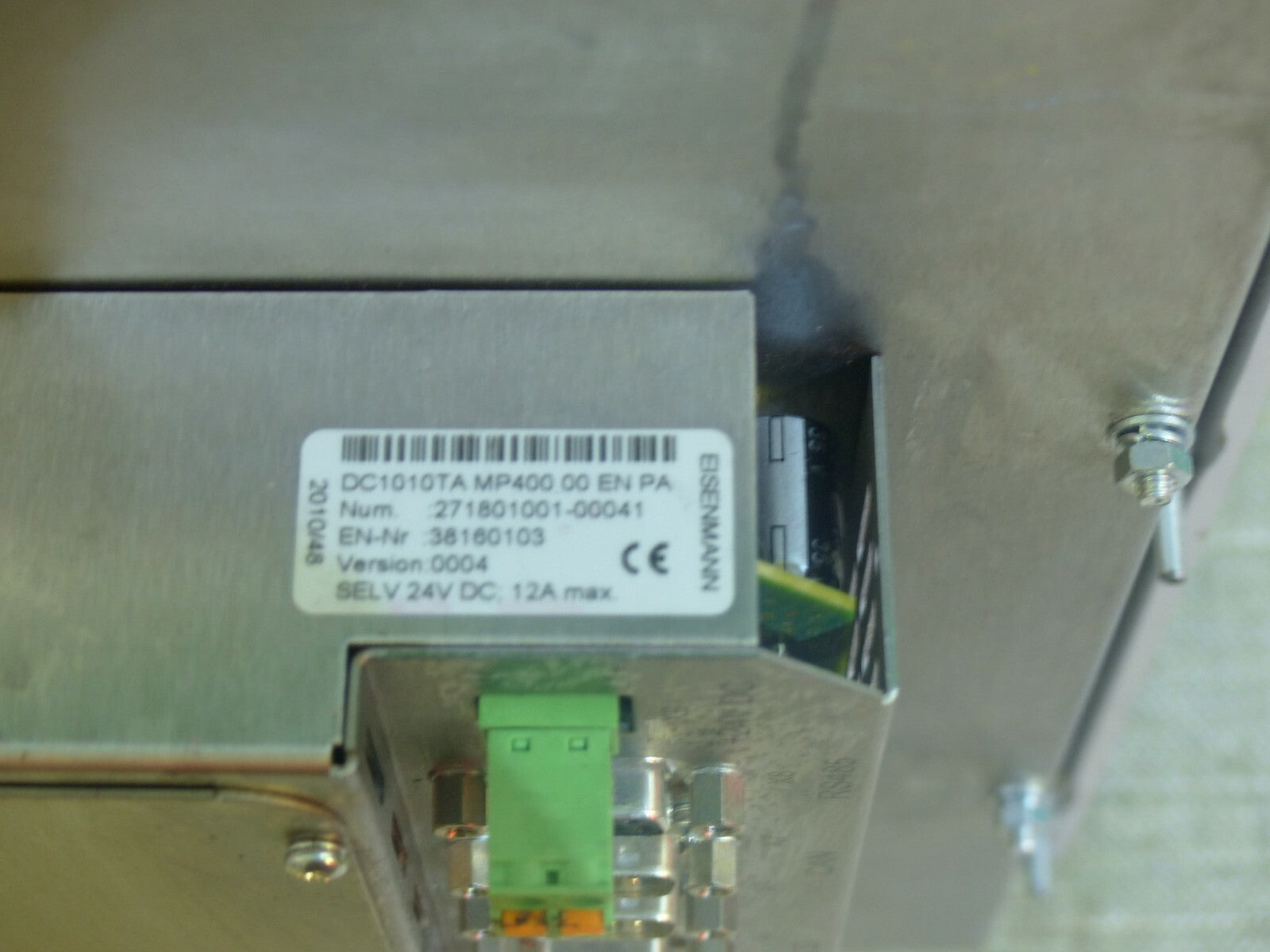 Eisenmann DC1010TA MP400 00 EN PA