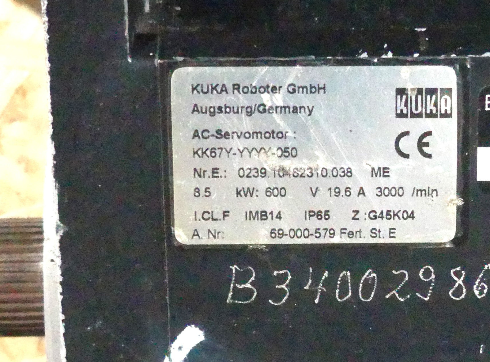 Kuka KK67Y-YYYY-050