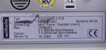 Wilhelm PCU2020E.0-R-E