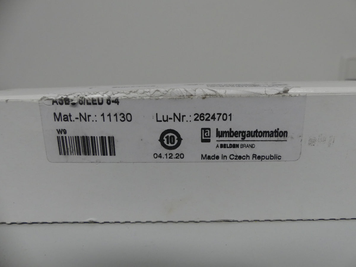 LUMBERG AUTOMATION ASBS 8/LED 5-4