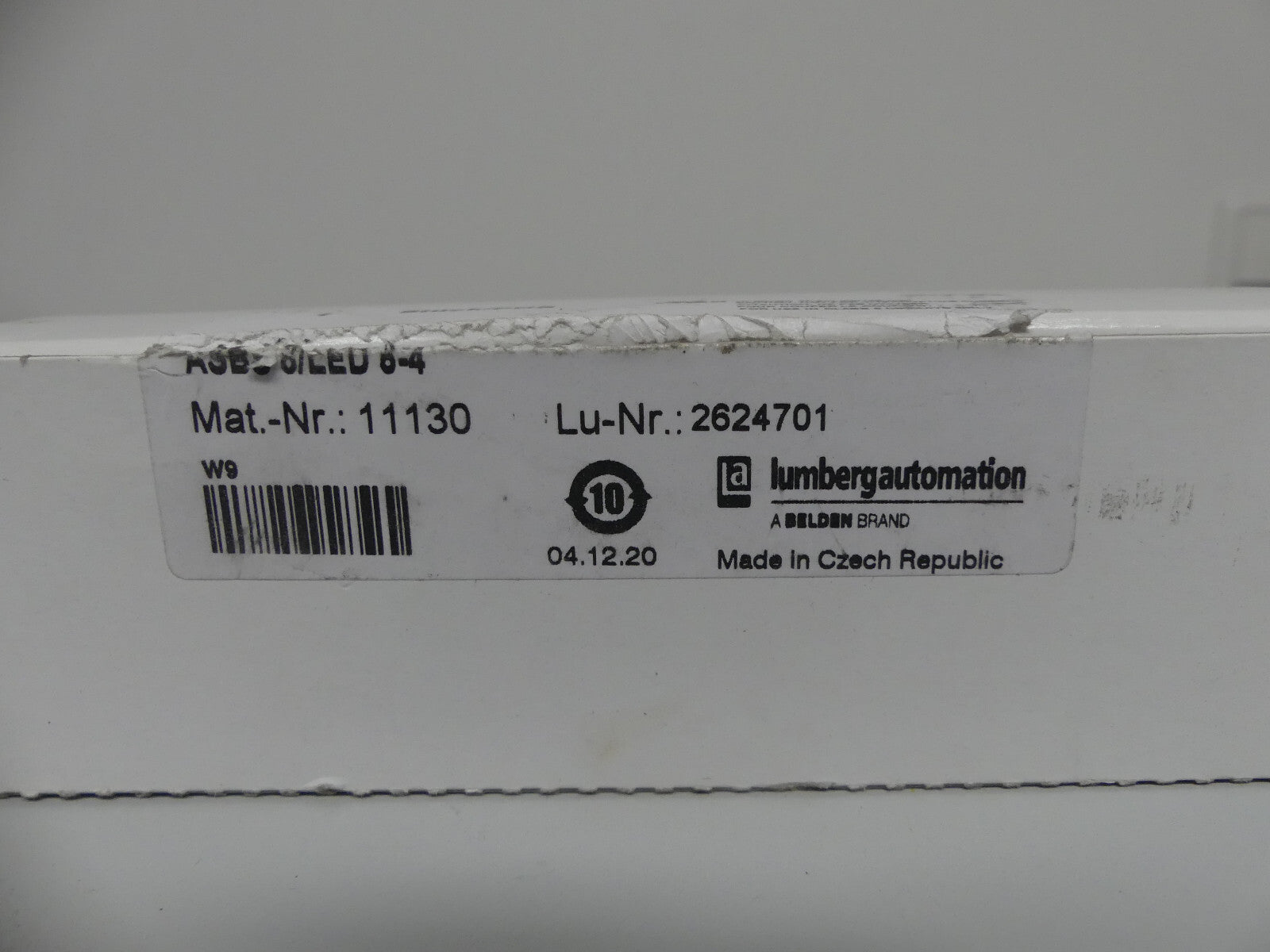 LUMBERG AUTOMATION ASBS 8/LED 5-4