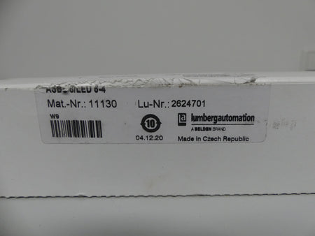 LUMBERG AUTOMATION ASBS 8/LED 5-4