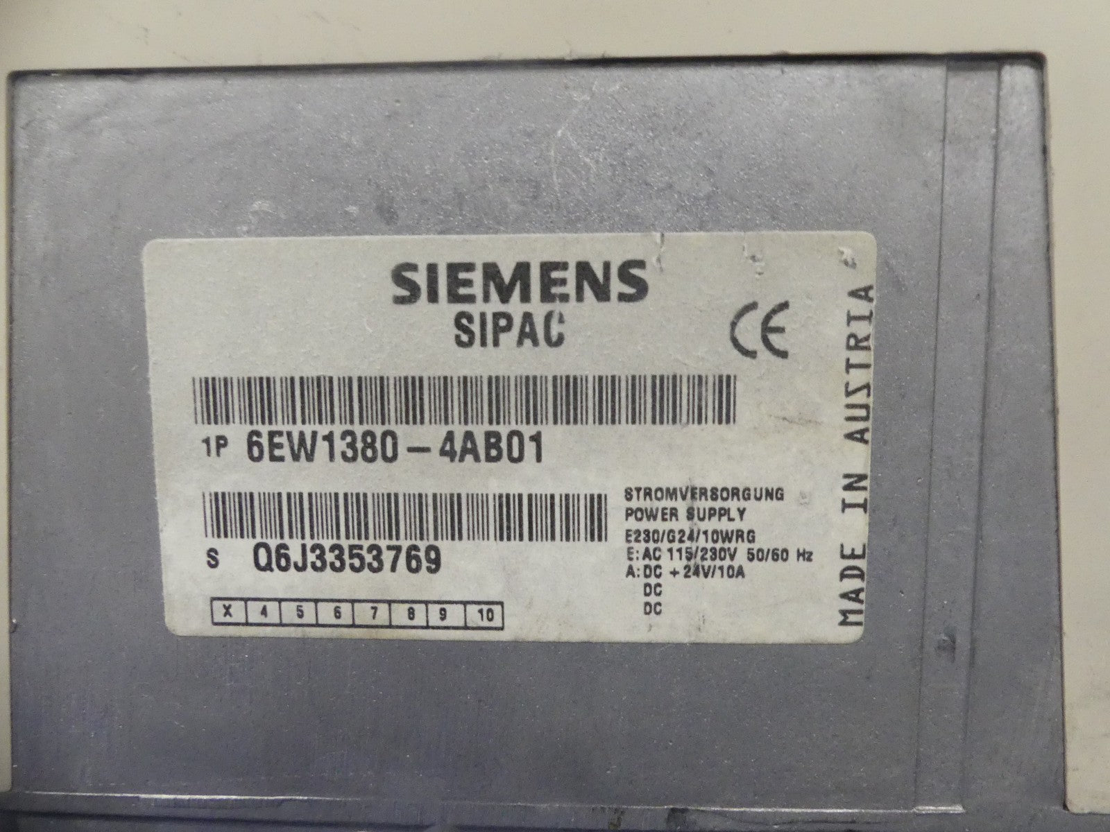 SIEMENS 6EW1 380-4AB01