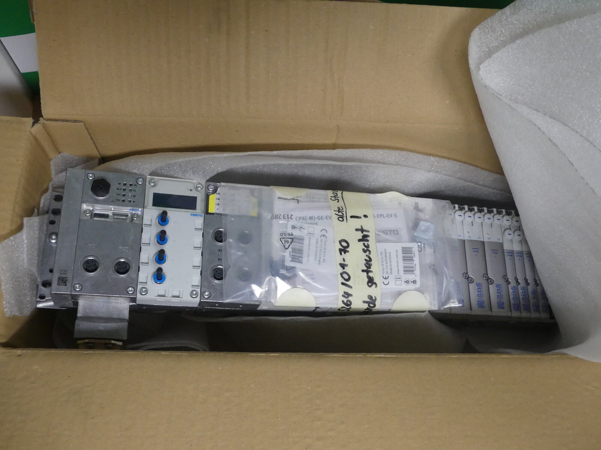 Festo CPX-FB33 CPX-M-VMPA-FB VMPA-VMPA-VMPA-FB-VMPA1 Ventilinsel s.Bilder