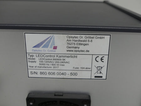 Opsytec Dr.Gröbel LEDControl Kammerlicht LED Control 860609 5K
