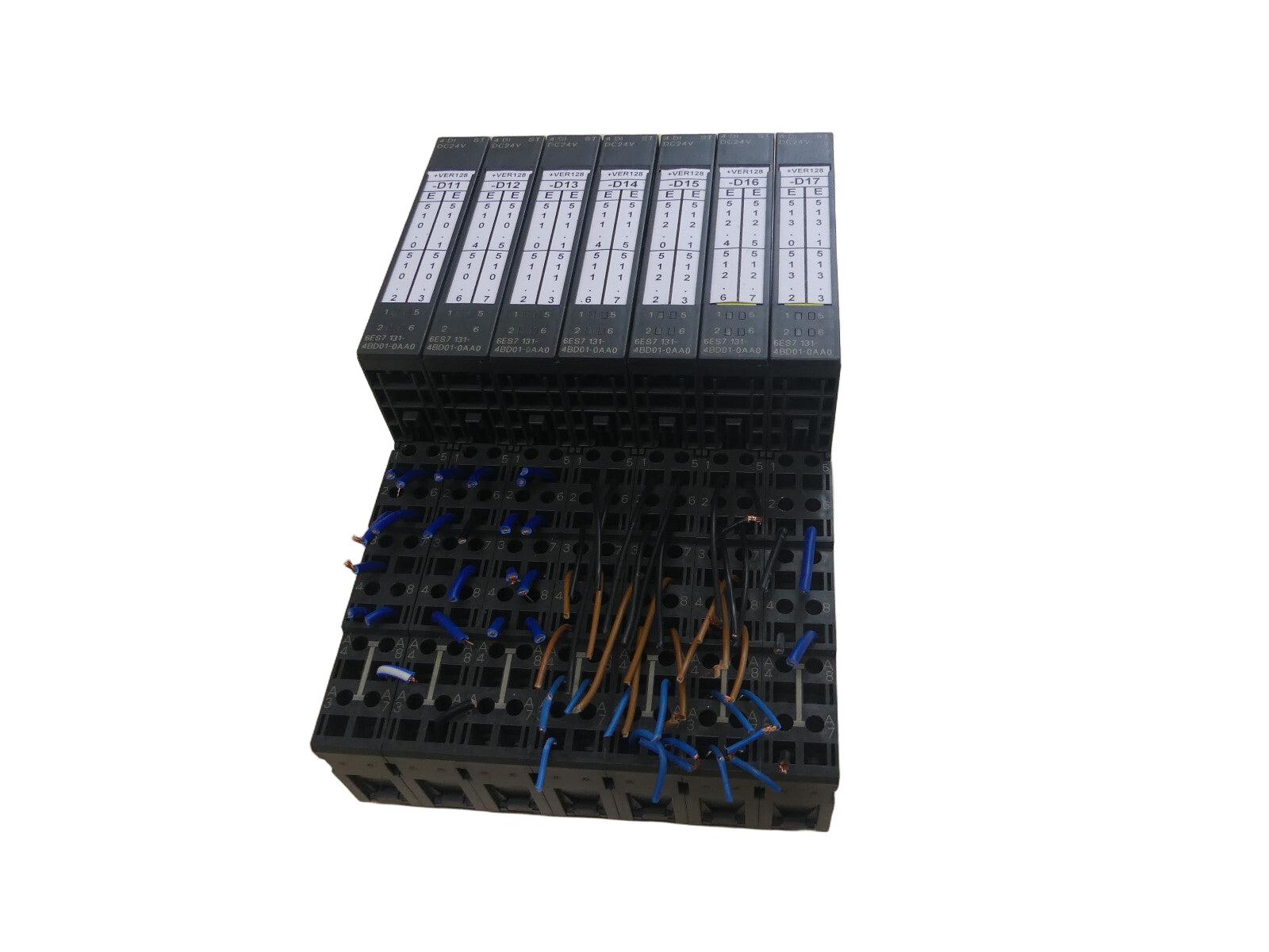 7x Siemens 6ES7 131-4BD01-0AA0