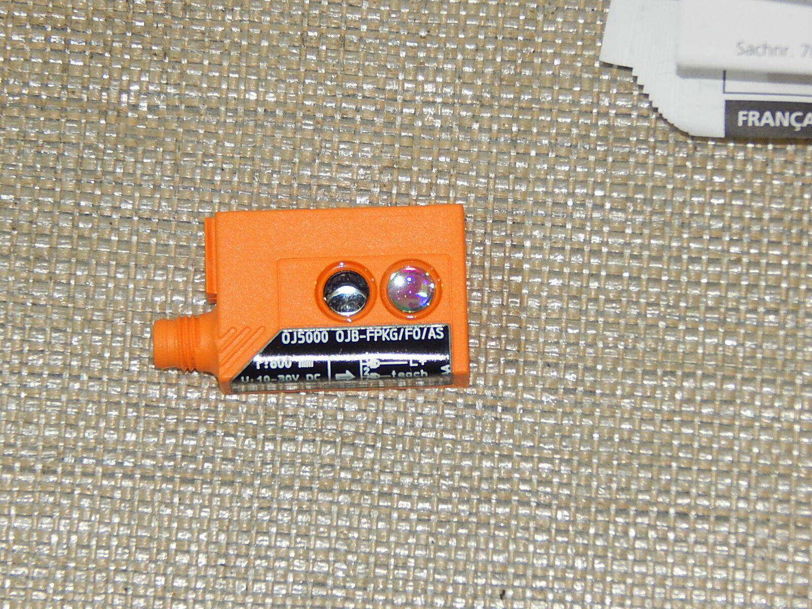  ifm Fotoelektrischer Sensor 0J5000  0JB-FPKG/F0/AS  New