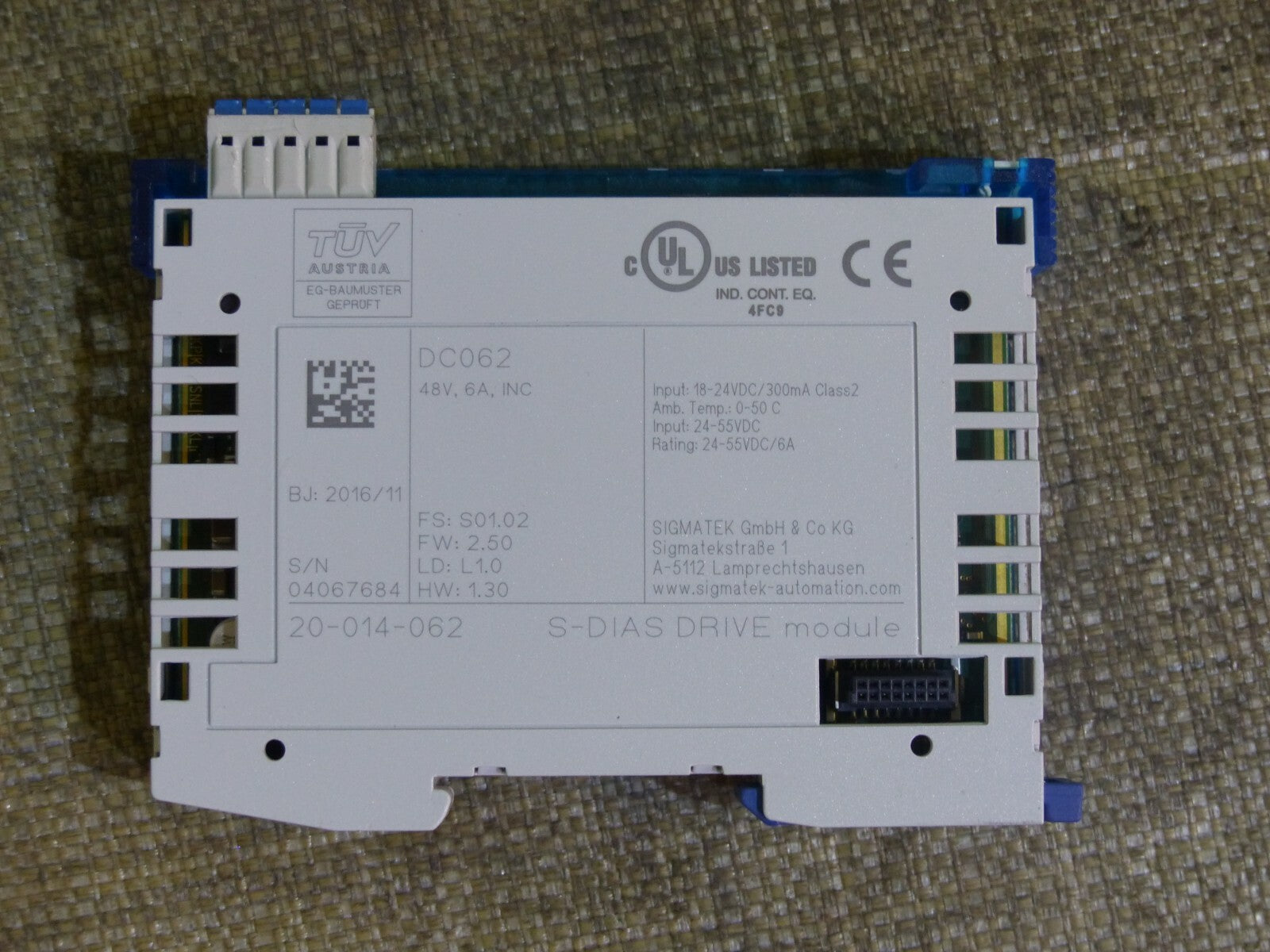 Sigmatek DC 062