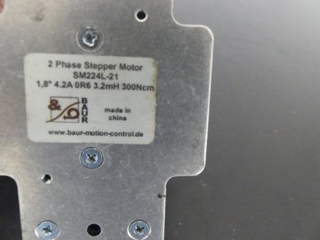 Baur Motion Control 2 Phase Schrittmotor sm224l-21