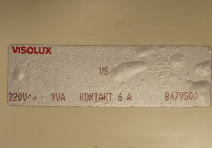 VISOLUX ELEKTRONIK  VS B479500