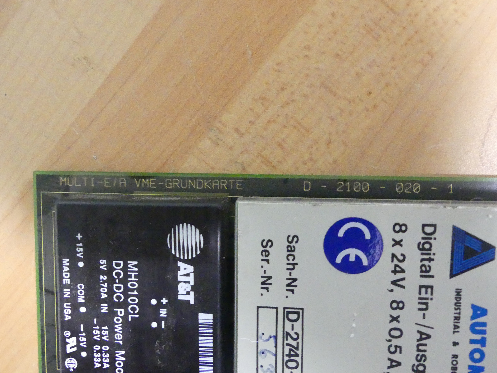 Automata D-2100-022-1 VME Multi E/A SPS Modul Multi/EA