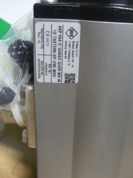 BEE  DAD63.1-SW14-F05/F07-D / AKP964-2"-DAD63-QUER-MV-M12 Kugelhahn pneumatisch
