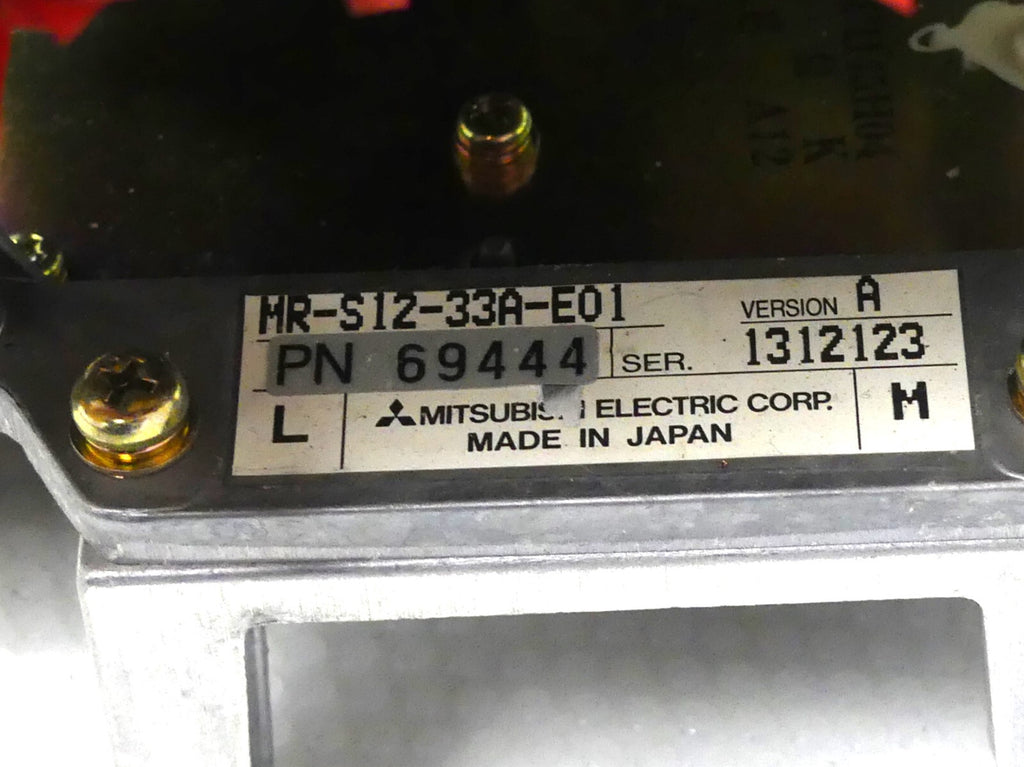 Mitsubishi MR-S12-33A-E01+BN634A645G51+ BN634E230G52 +BN634E188G51