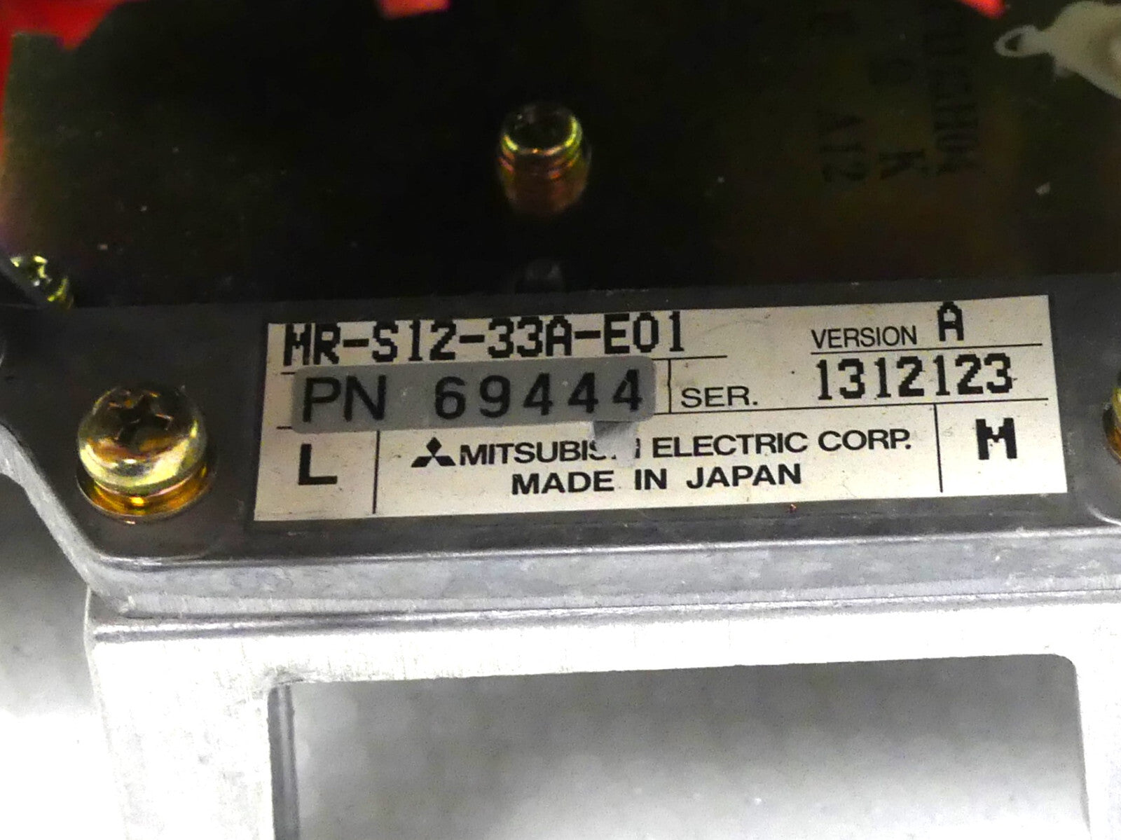 Mitsubishi MR-S12-33A-E01+BN634A645G51+ BN634E230G52 +BN634E188G51