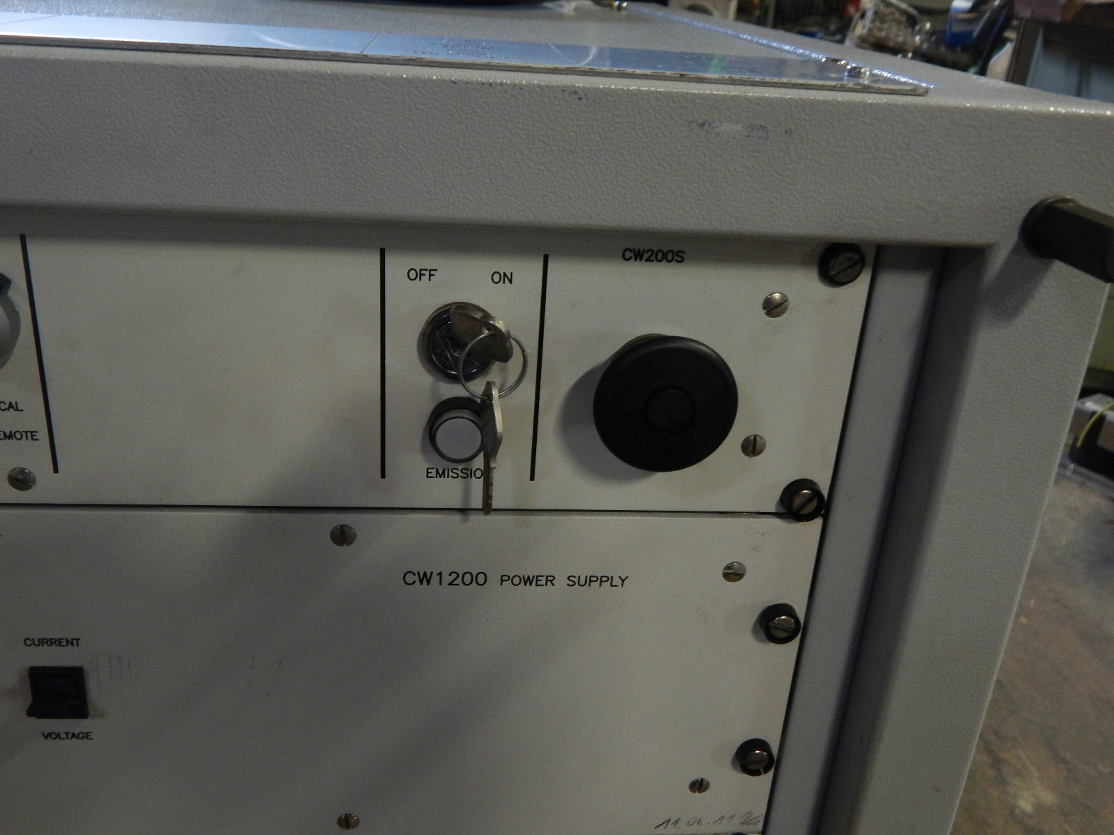 Spectron Laser System SL 2500 Series Model SL2502 32A