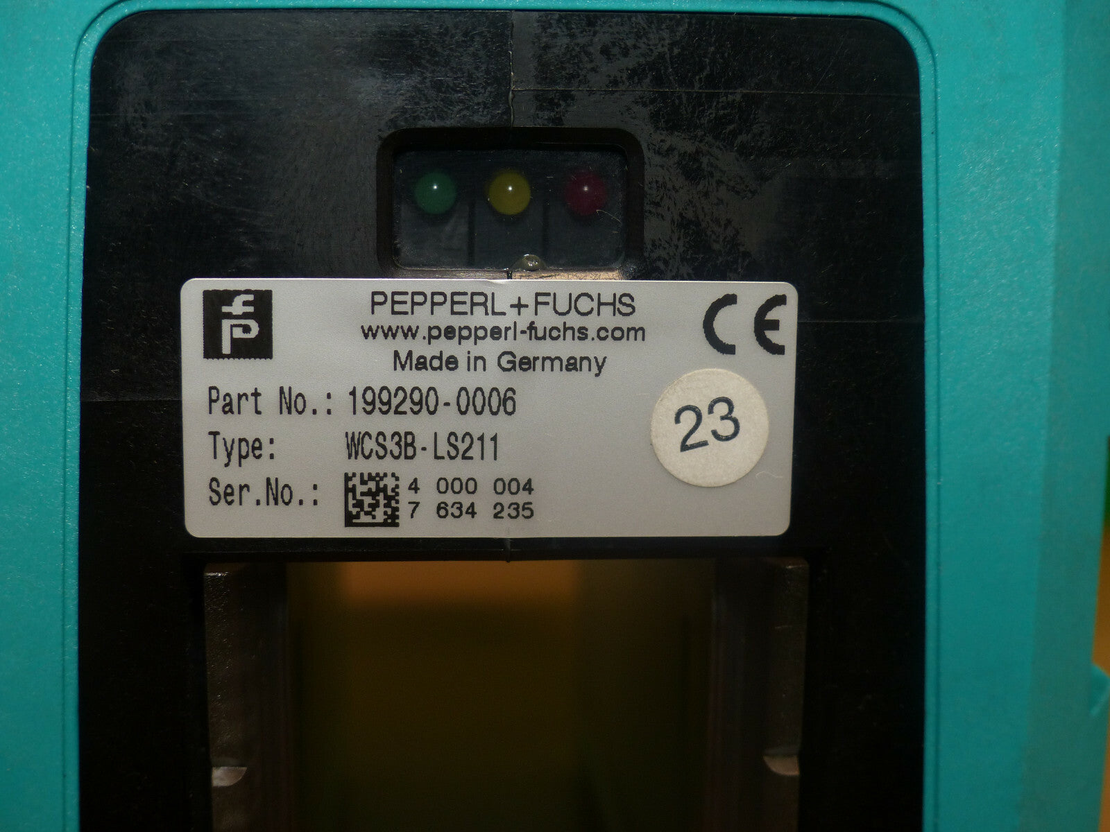 PEPPERL+FUCHS WCS3B-LS211 READ HEAD SENSOR s.Bilder