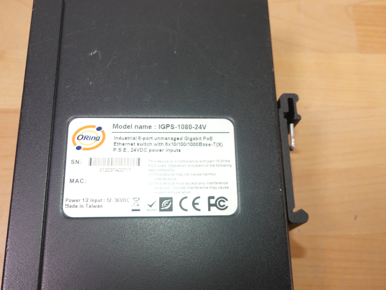 Vision tools Oring IGPS-1080-24V