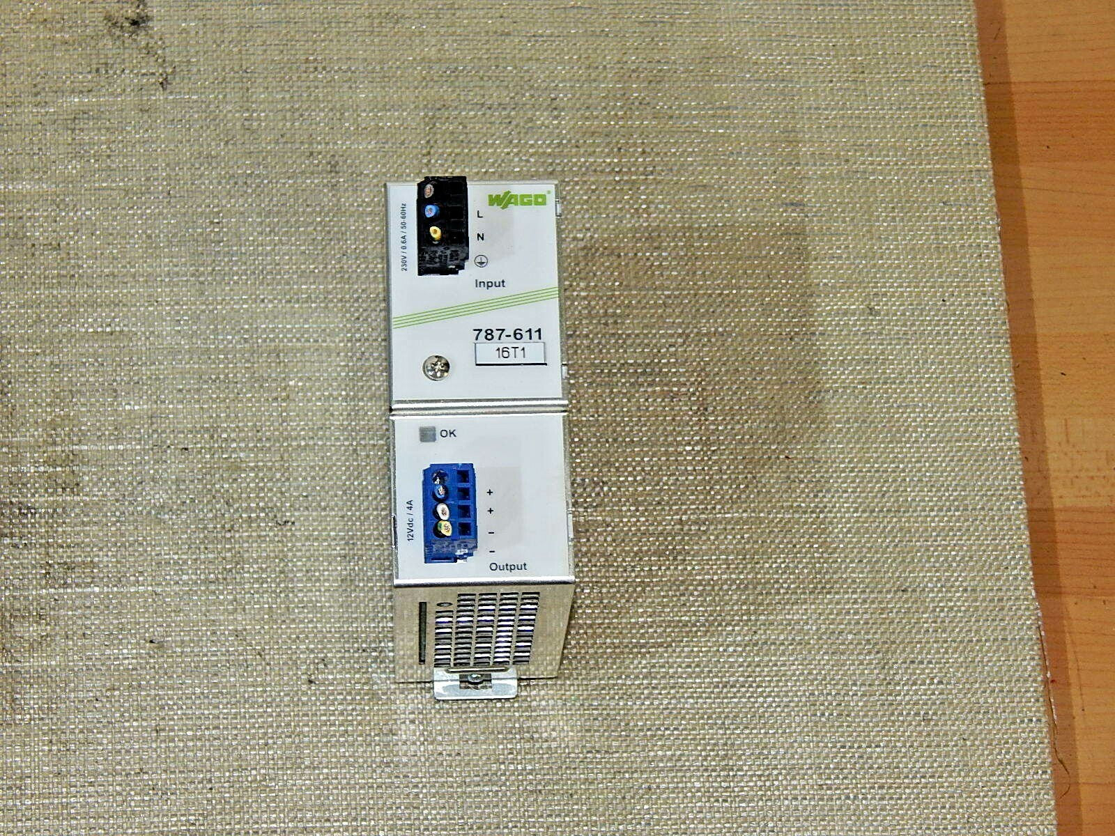 WAGO Switched-Mode  787-611  Power Supply used