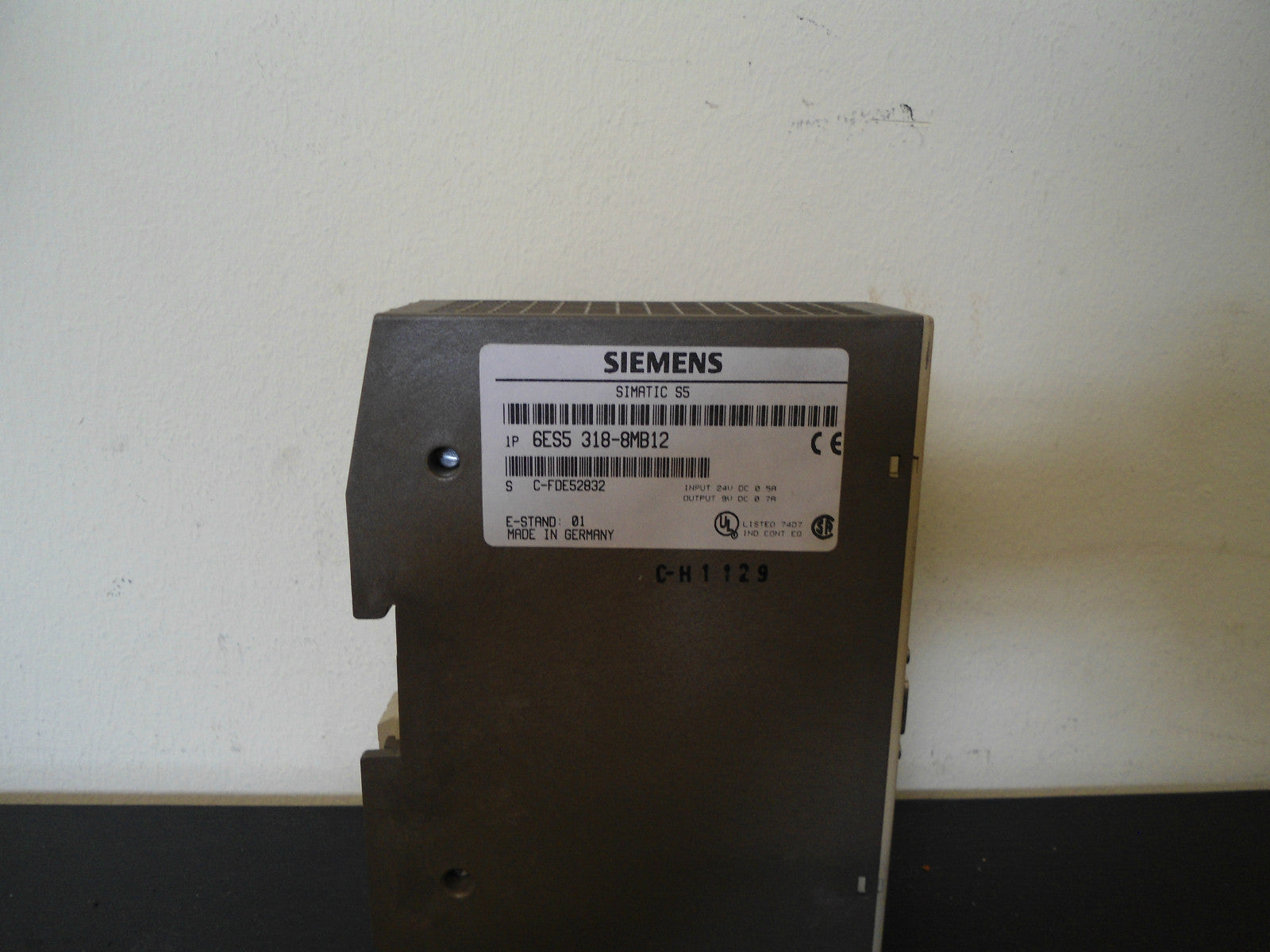 Siemens Simatic  S5  ET200U  6ES5 318-8MA12