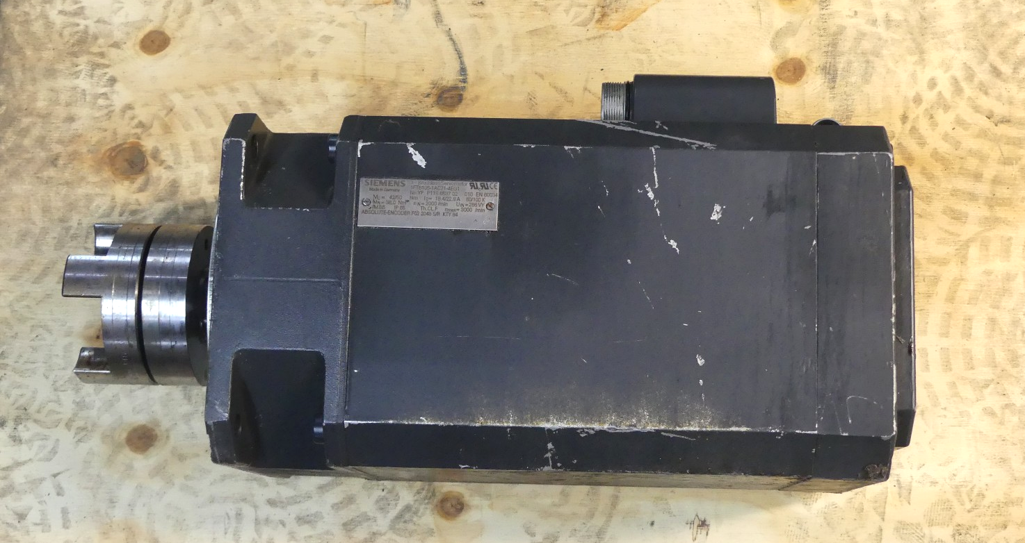 Siemens 1FT6105-1AC71-4EG1 Servomotor Used