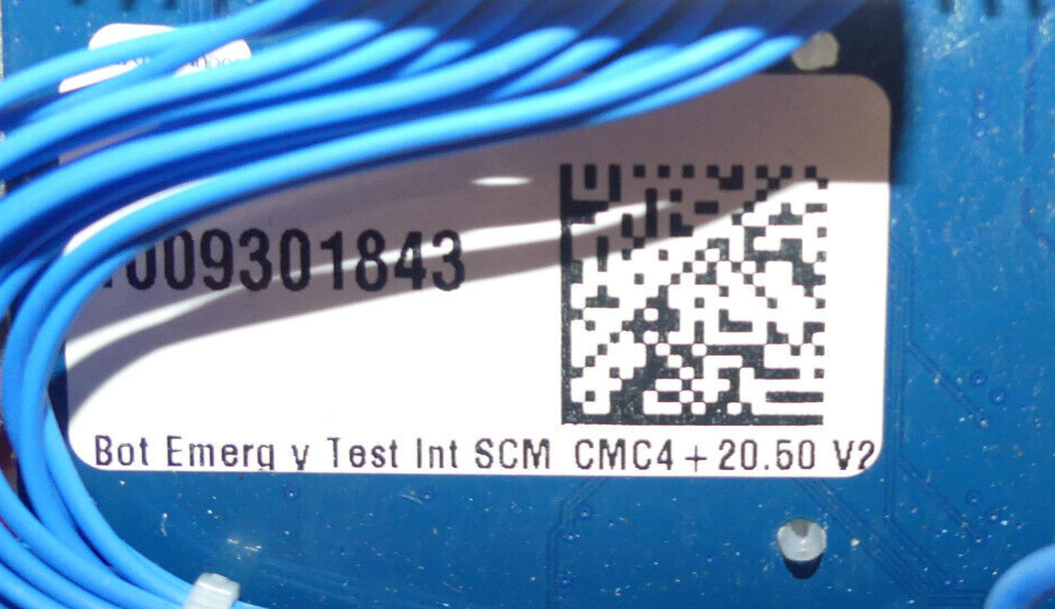 ThyssenKrupp Thyssen Bot Emerg vTest Int SCM CMC4+20.50 v2 nespection panel