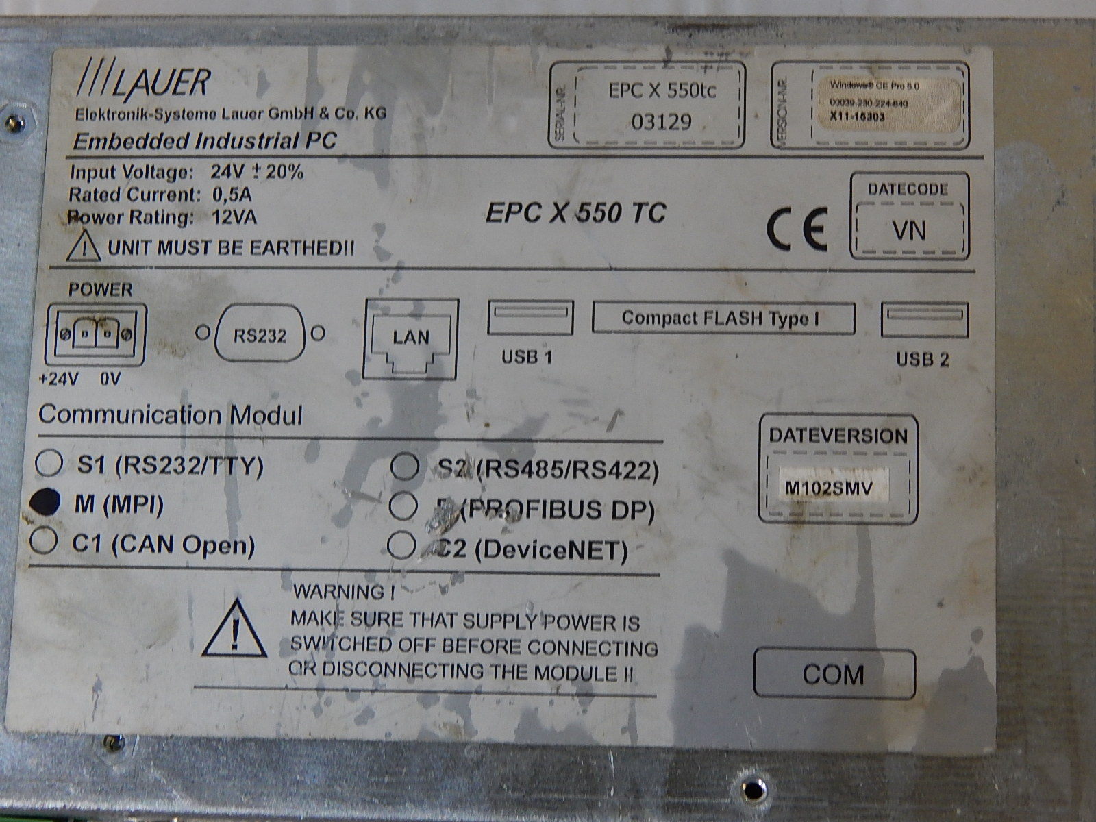 Lauer EPC X 550 TC Leicht gekratz s.Bitte Bilder  Used