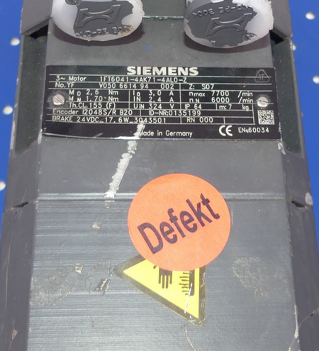 SIEMENS 1FT6041-4AK71-4AL0-Z