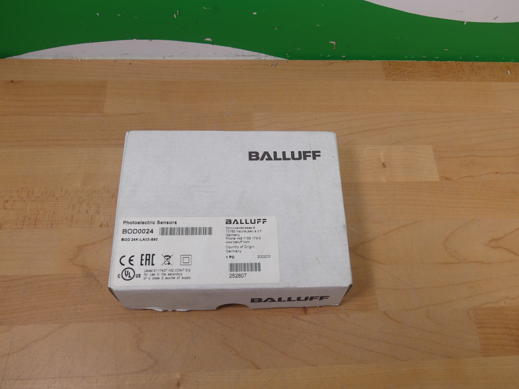 BALLUFF BOD0024 BOD 24K-LA03-S92   BOD24K-LA03-S92 Photoelectric Sensors