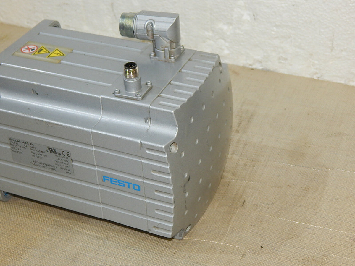 Festo EMMS-AS-140-S-RM Servomotor used