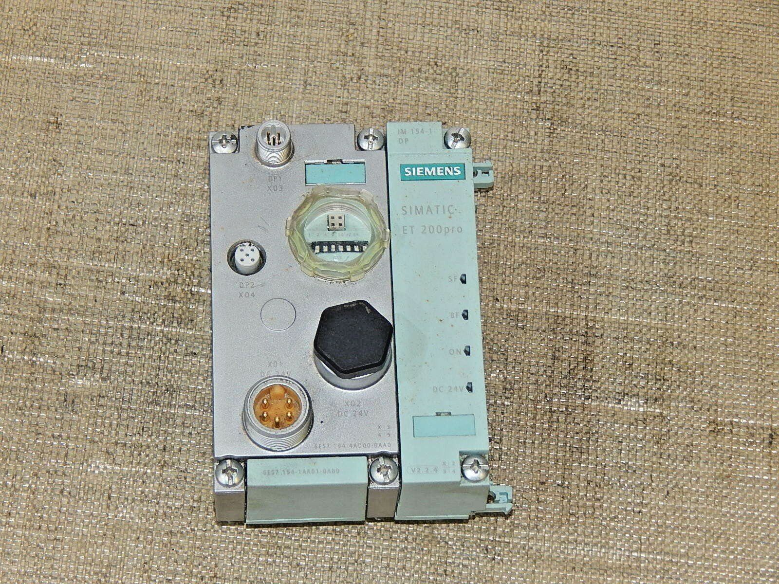 Siemens 6ES7 194-4AD00-0AA0 +  6ES7 154-1AA01-0AB0 used