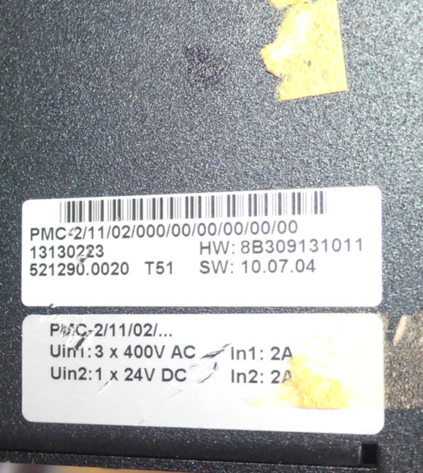 ELAU MM-15 PMC-2/11/02/000/00/00/00/00/00 HW:8B309131011
