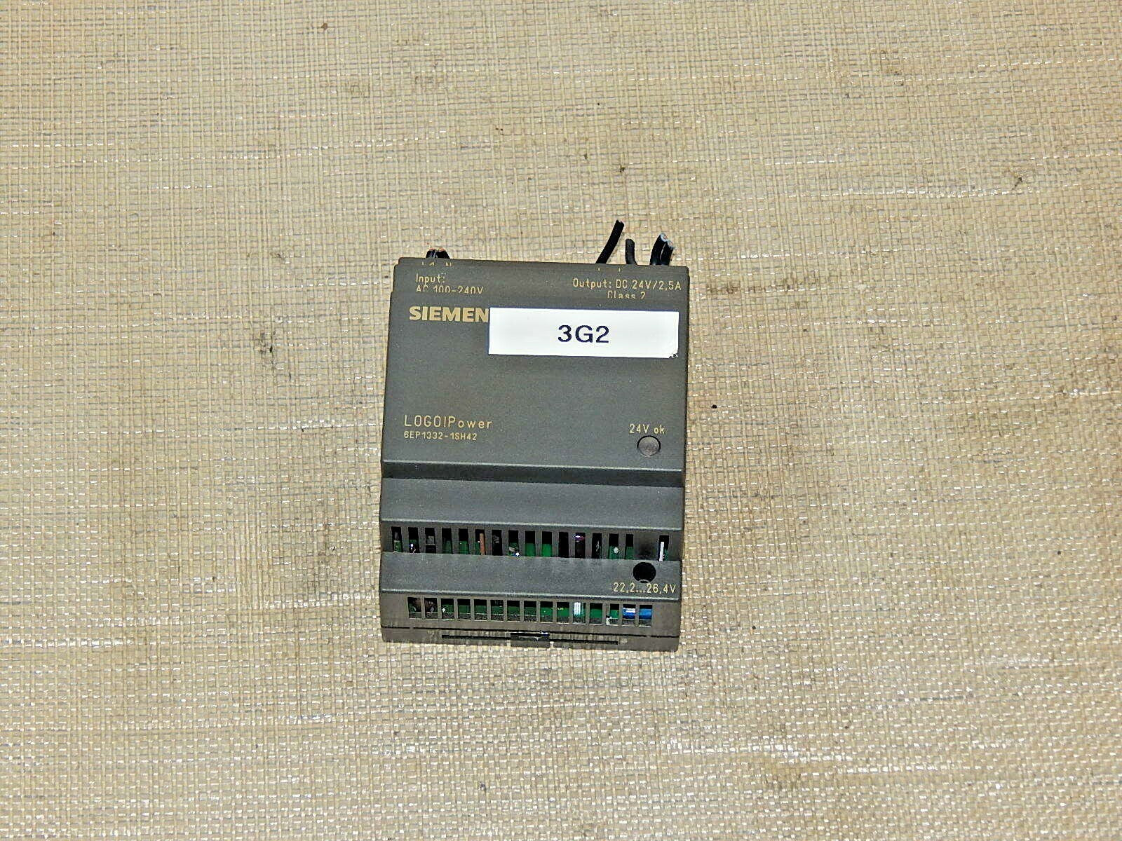  SIEMENS LOGO! 6EP1332-1SH42 // 6EP1 332-1SH42 Vers. 01 used