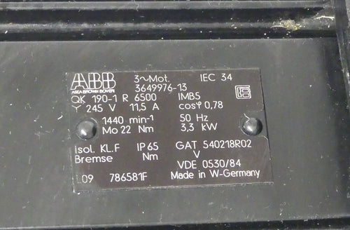 ABB QK 190-1 R 6500 (Ohne deckel)