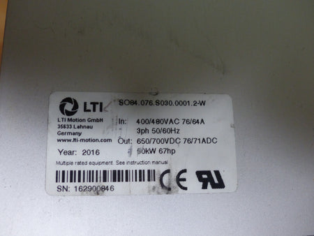 LTi DRiVES SO84.076.S030.0001.2-W Defekt