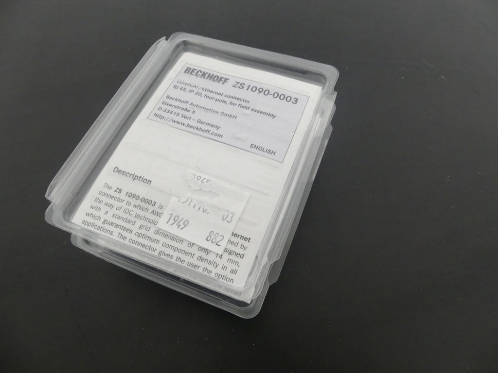 2x Beckhoff ZS1090-0003