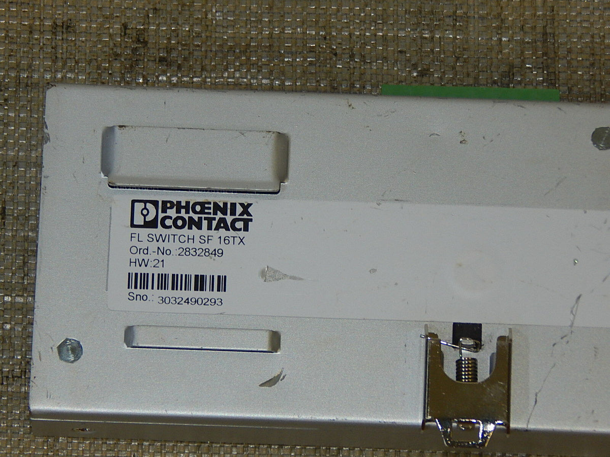  Phoenix Contact FL Switch SF 16TX // 2832849 used