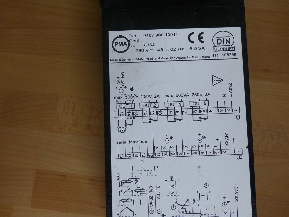 PMA KS 92 9407 900 10011  Temperaturregler s.Bilder