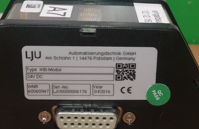 LJU Industrieelektronik  IKB-Modul  WNR 60060947