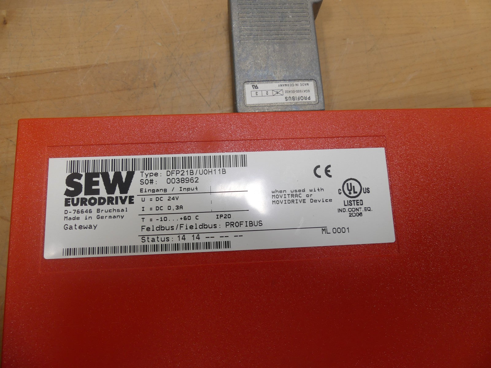 SEW DFP21B/U0H11B