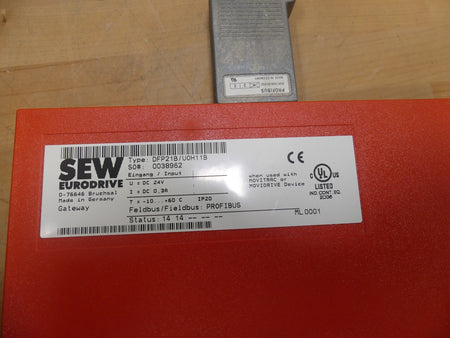 SEW DFP21B/U0H11B