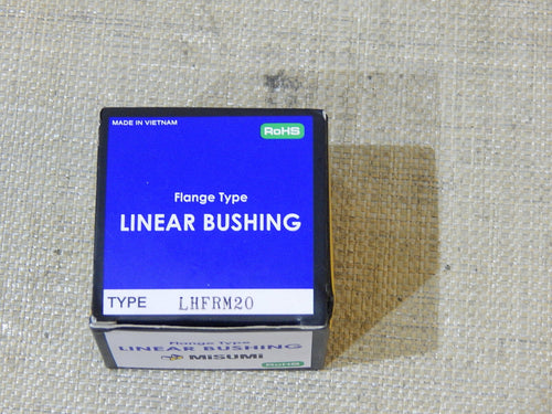 8x Misumi LHFRM20 Linearkugellager mit Flansch New