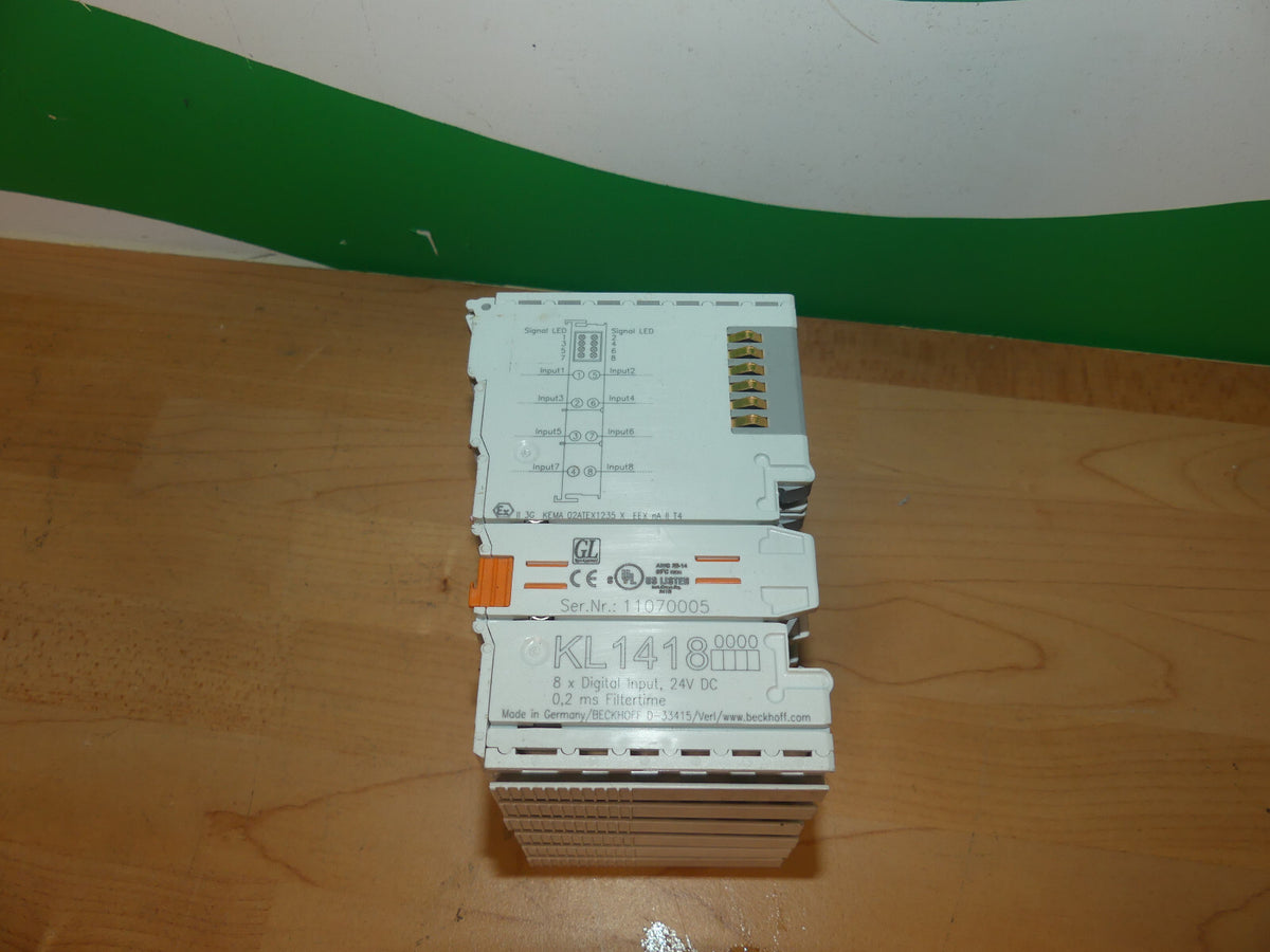 6X Beckhoff KL1418 used