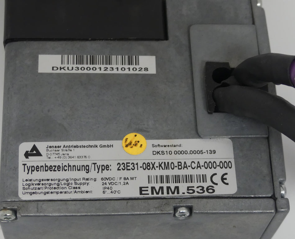 Jenaer Antriebstechnik 23E31-08X-KM0-BA-CA-000-000