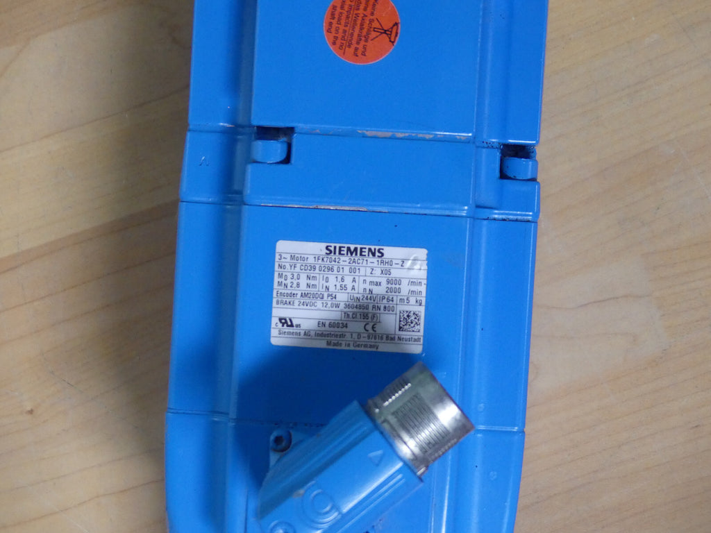 SIEMENS 1FK7042-2AC71-1RH0-Z